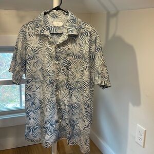 Onia Vacation Shirt, Size Large